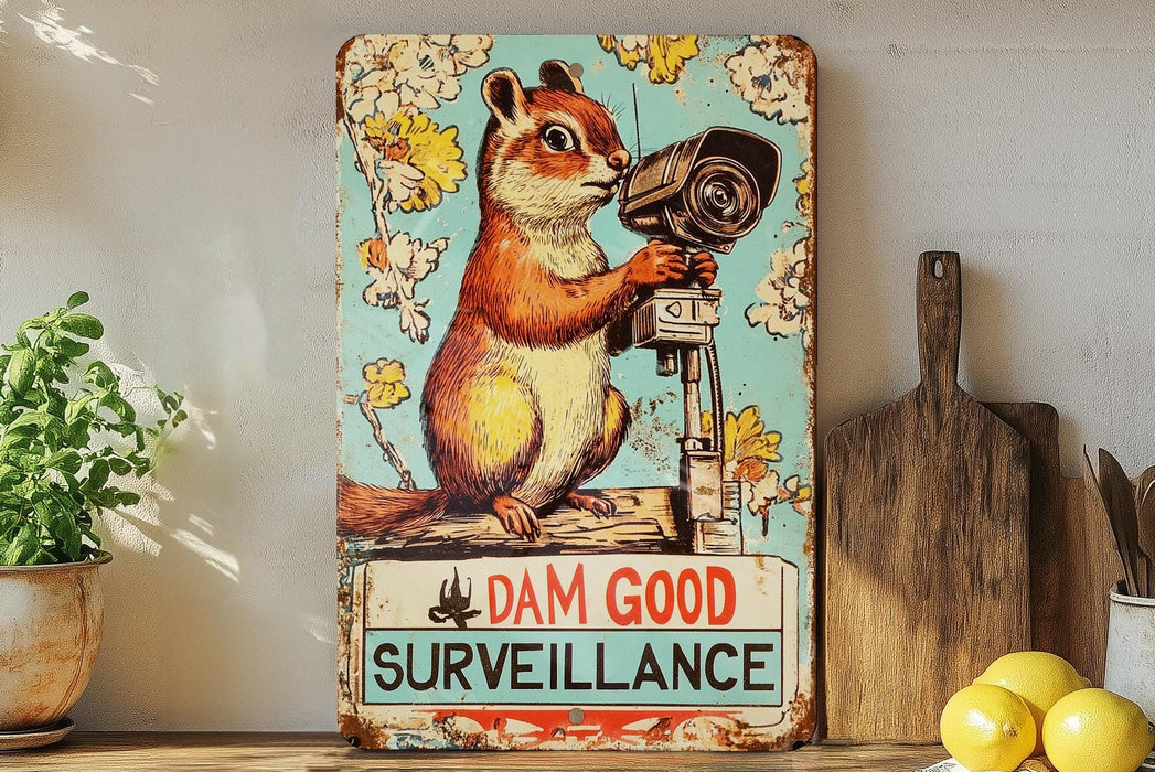 a picture of a squirrel holding a camera