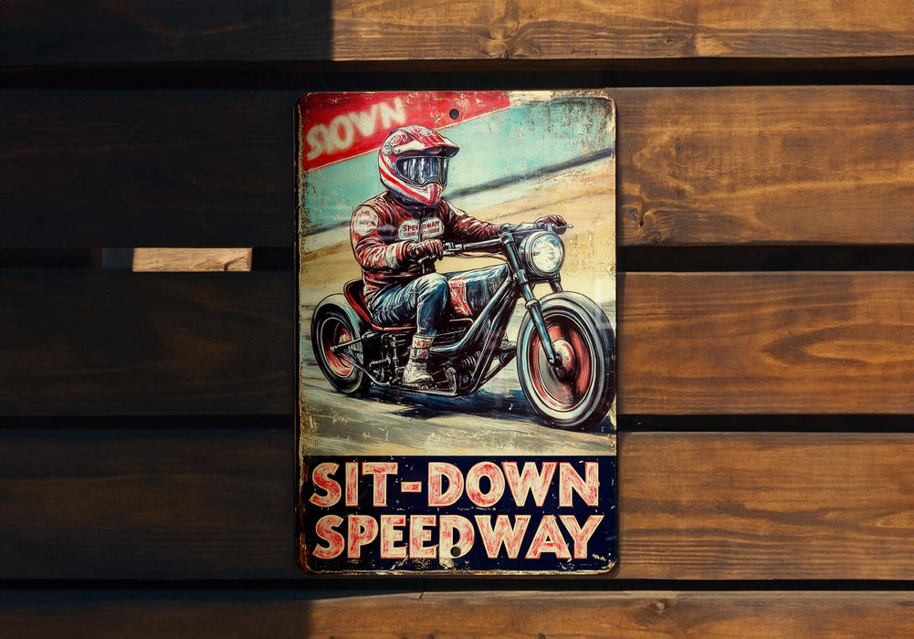 a book with a picture of a man riding a motorcycle