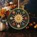 a christmas ornament with a star on it