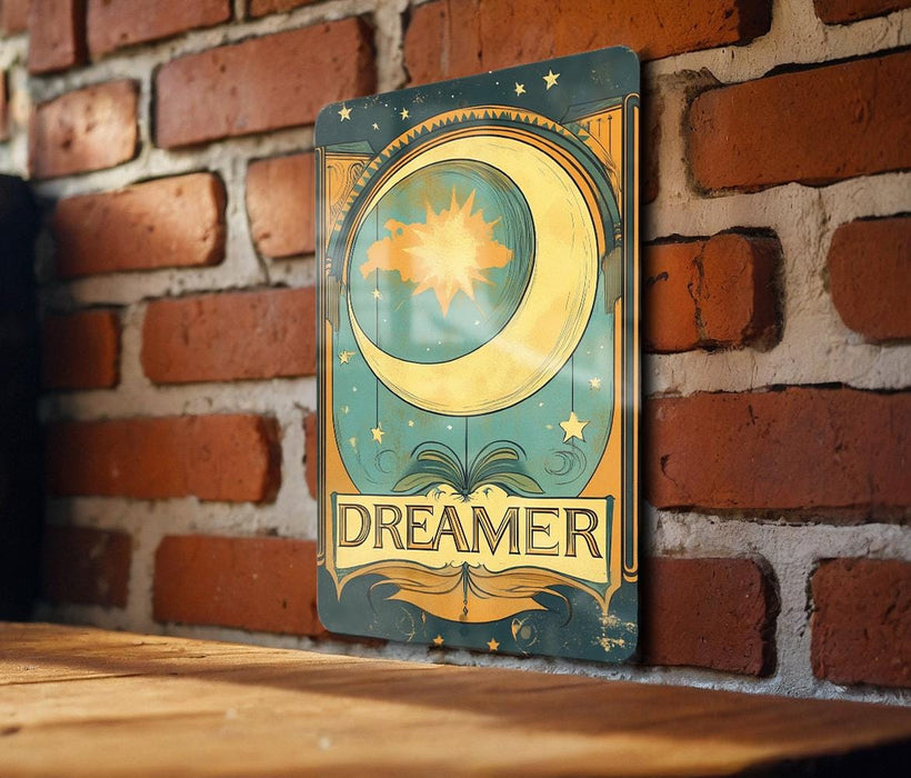 a picture of a sign on a brick wall