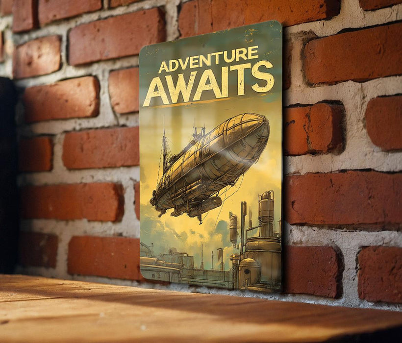 a picture of a poster on a brick wall