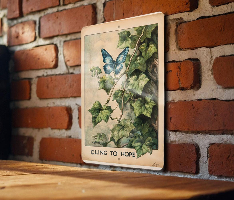 a picture of a butterfly on a brick wall