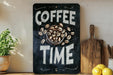 a sign that says coffee time on it