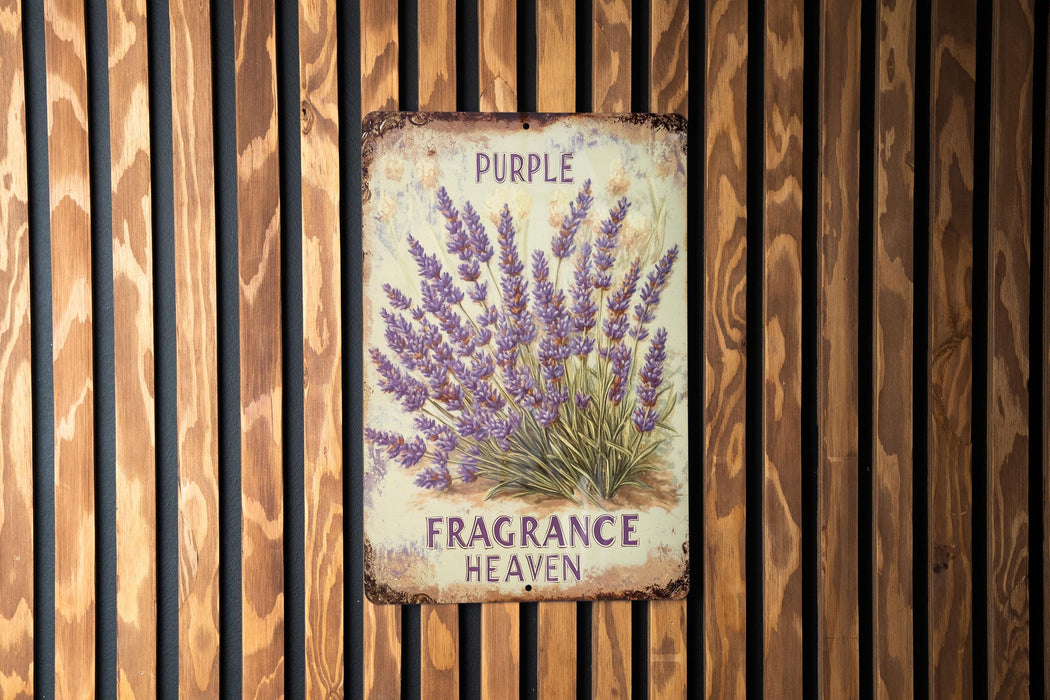 a sign that is on the side of a wooden wall
