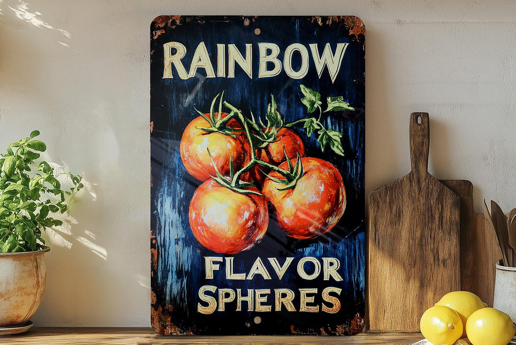 a painting of a bunch of tomatoes on a shelf