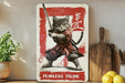 a picture of a cat holding a sword