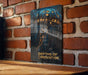 a picture of a jellyfish on a brick wall