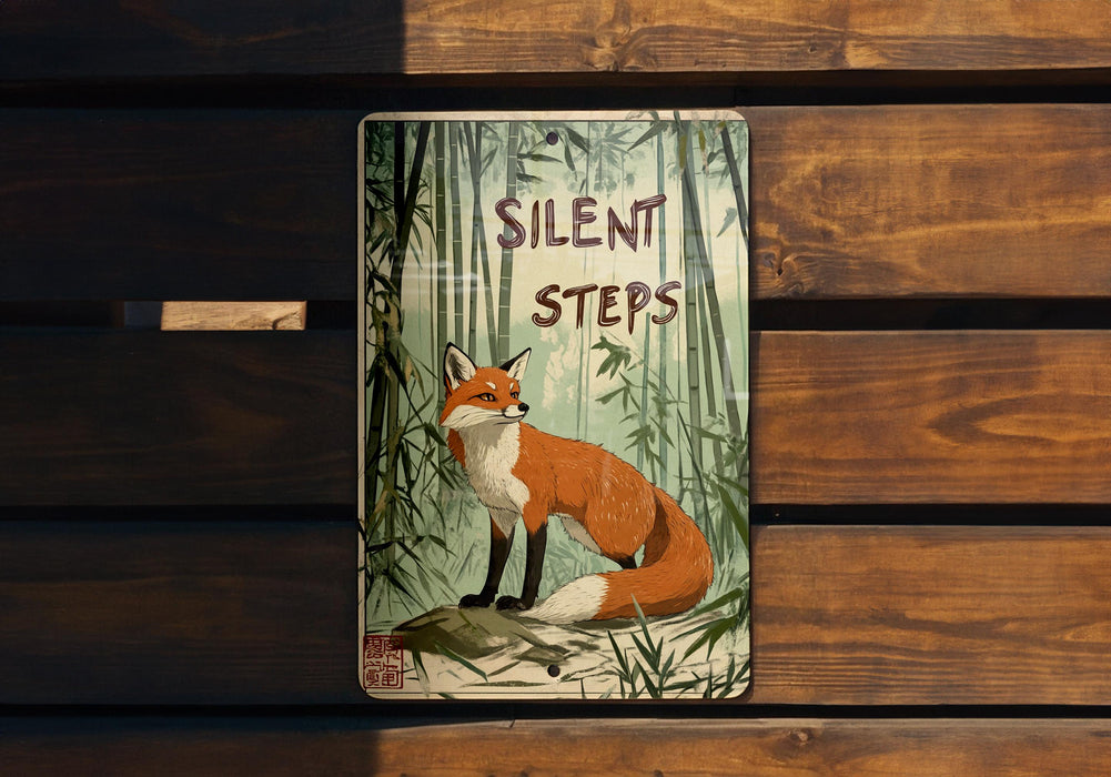 a book with a picture of a fox on it