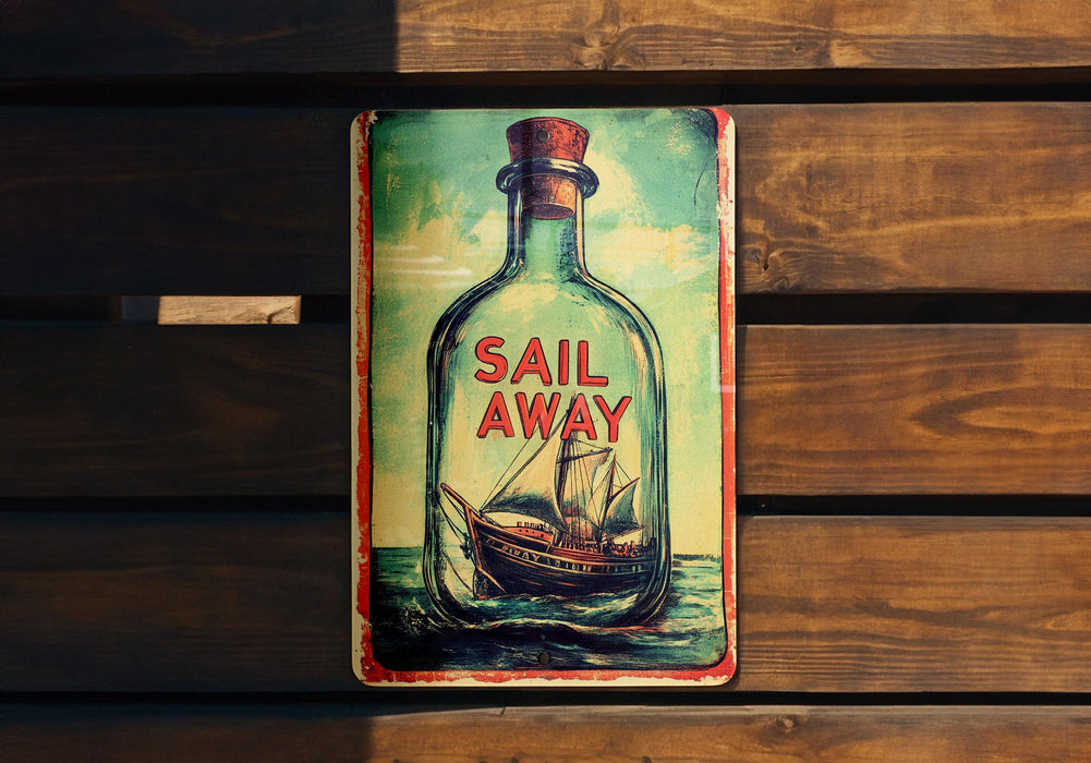 a picture of a bottle with a ship in it