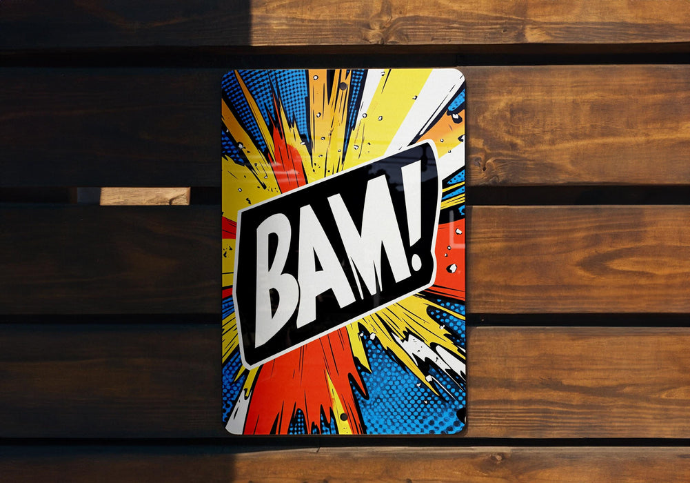 a comic book with the word ban on it