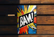 a comic book with the word ban on it