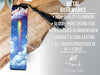 a bookmark with a picture of a rainbow and clouds