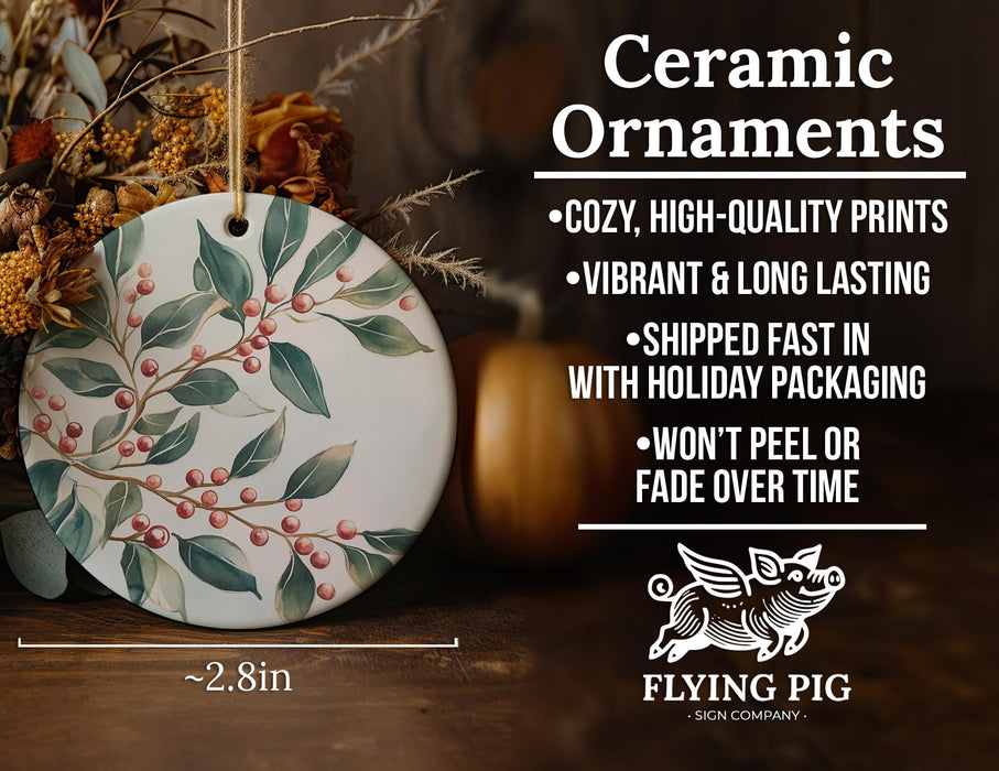 a ceramic ornament sitting on top of a wooden table
