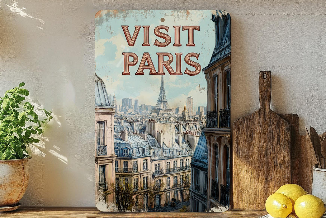 a painting of the eiffel tower in paris