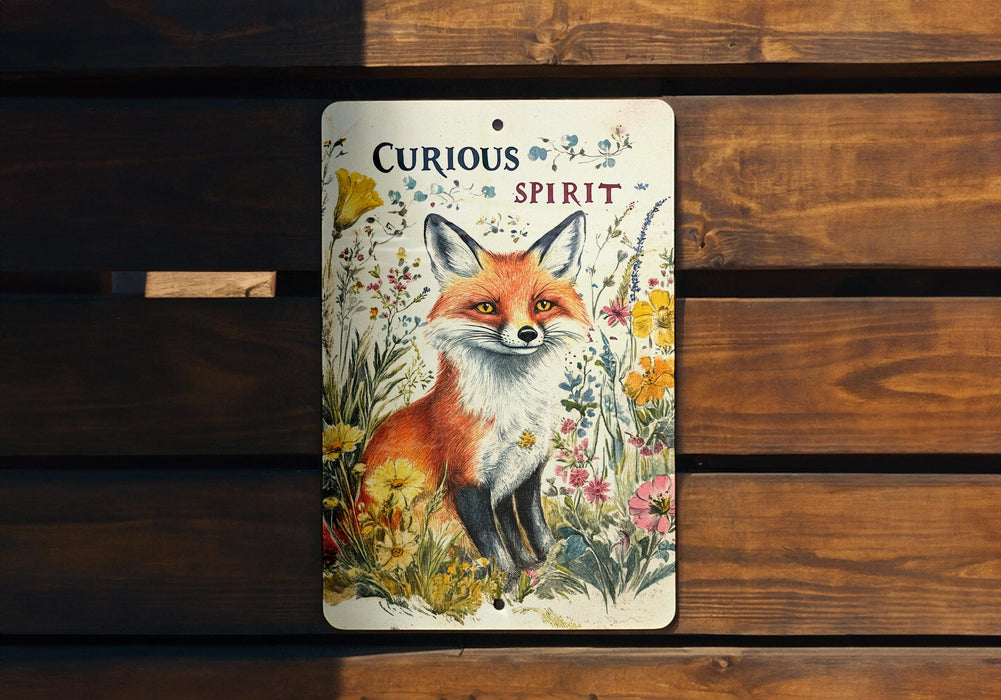 a book with a picture of a fox on it