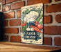 a sign on a brick wall that says flavor creator