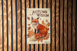 a book with a picture of a fox on it