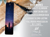 a bookmark with a picture of a city at night