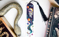a bookmark with an image of an astronaut on it