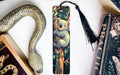 a bookmark with a picture of a koala on it