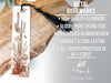 a metal bookmark with a cactus on it