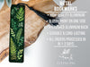a bookmark with a fern design on it