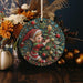 a christmas ornament with a little elf on it