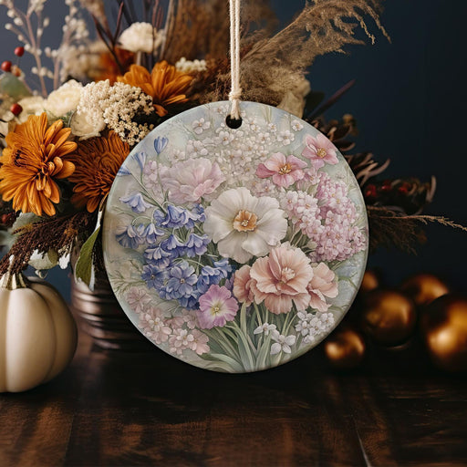 a picture of a vase with flowers on it