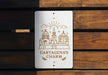a sign on a wooden bench that says cartagenas charm