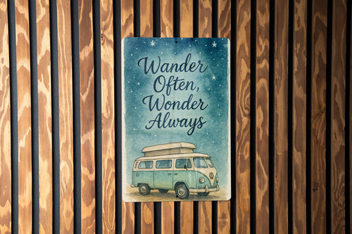 a book with a picture of a camper on it