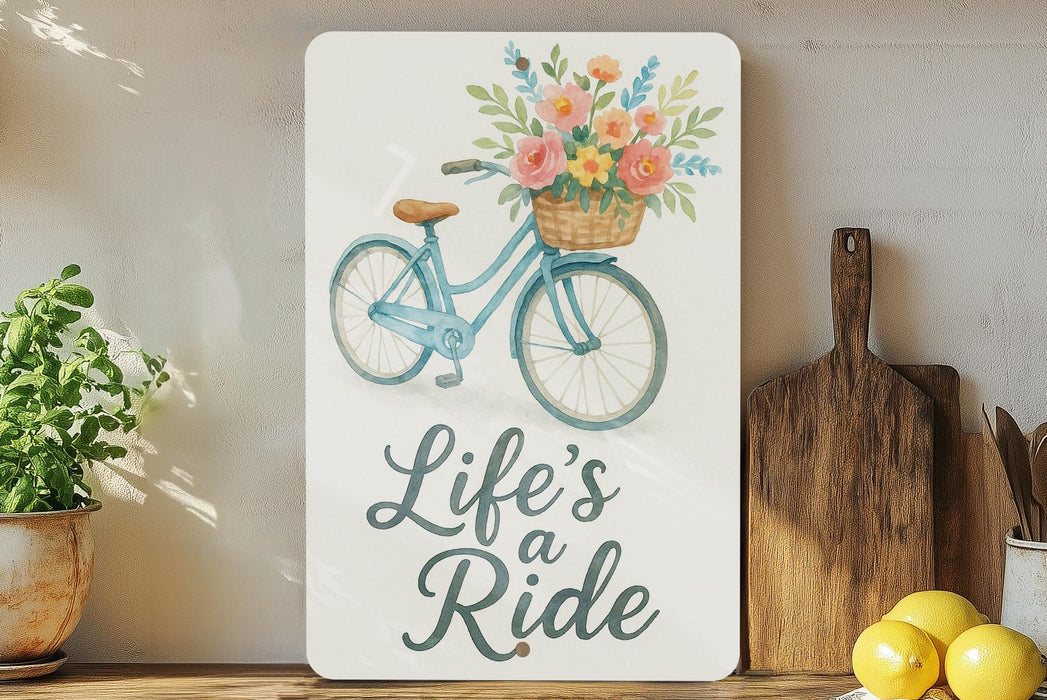 a picture of a bicycle with flowers on it