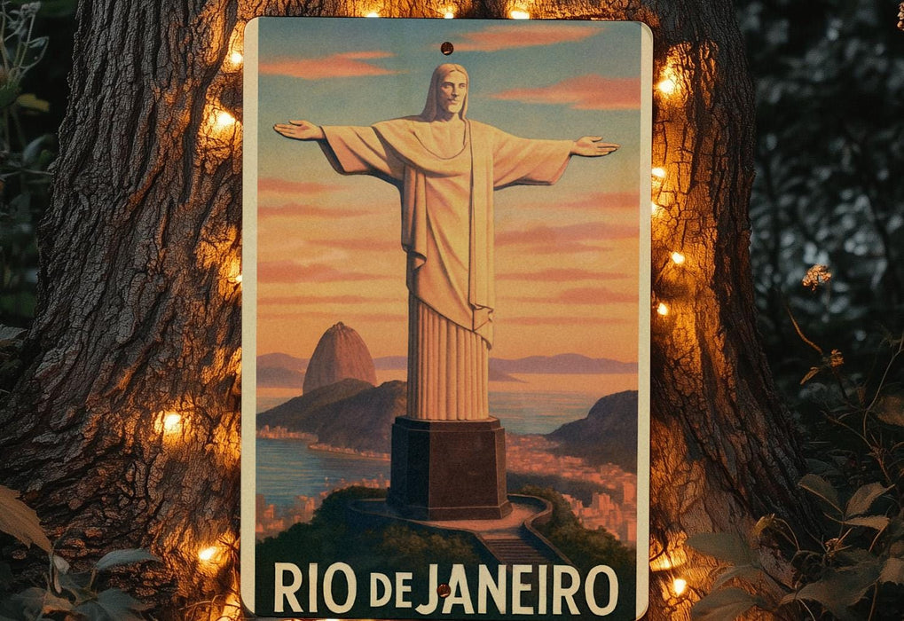 a picture of the statue of christ in rio de janiero