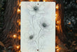 a picture of some flowers on a piece of paper