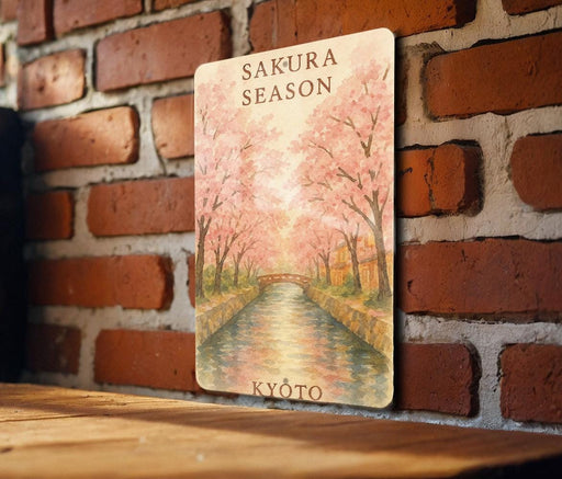 a picture of a book on a brick wall