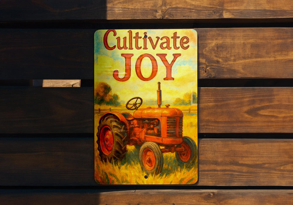 a book with a picture of a tractor on it