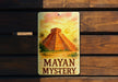 a picture of a sign on a wooden wall