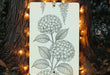 a picture of a flower on a string of lights