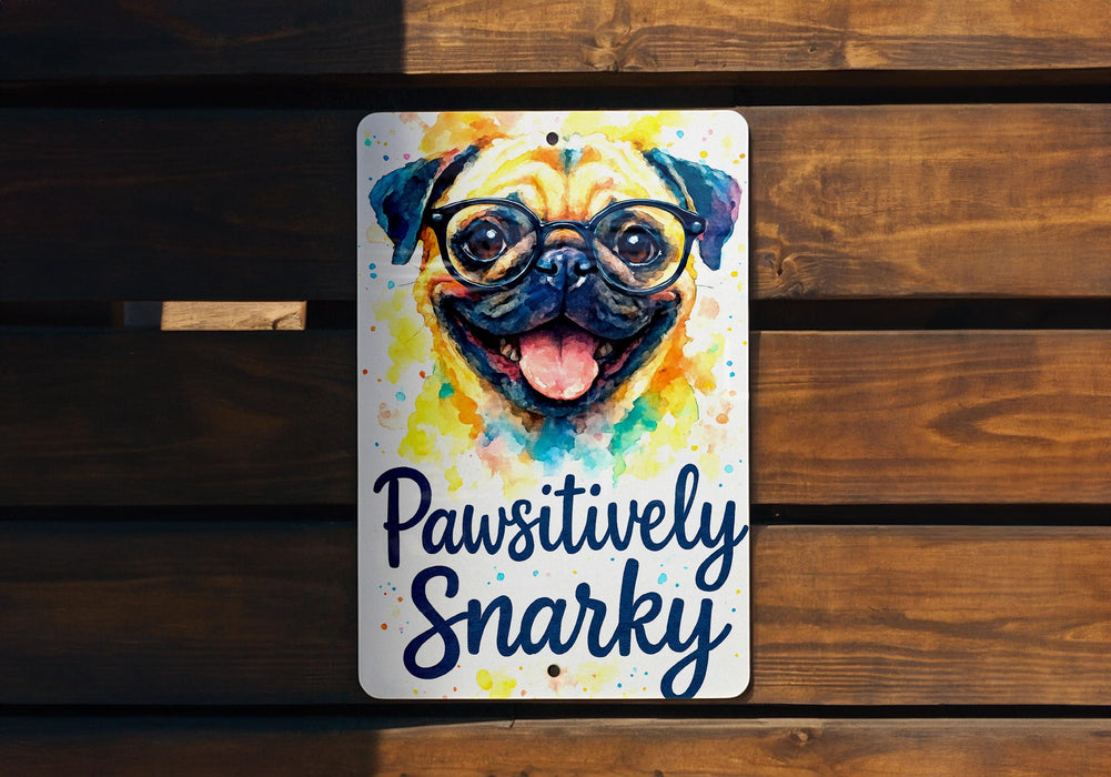a picture of a dog with glasses on it's face