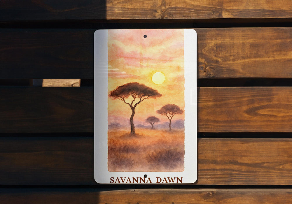 a painting of a tree in the middle of a field