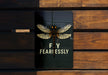 a sign on a wooden wall that says fly fearlessly