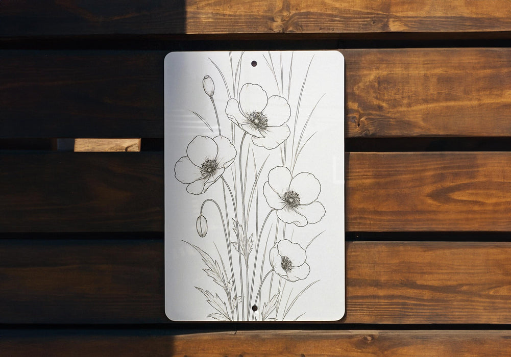 a picture of some flowers on a white plate