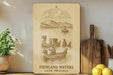 a picture of a sign that says highland waters lake titicaca