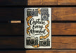 a sticker that says capture every moment