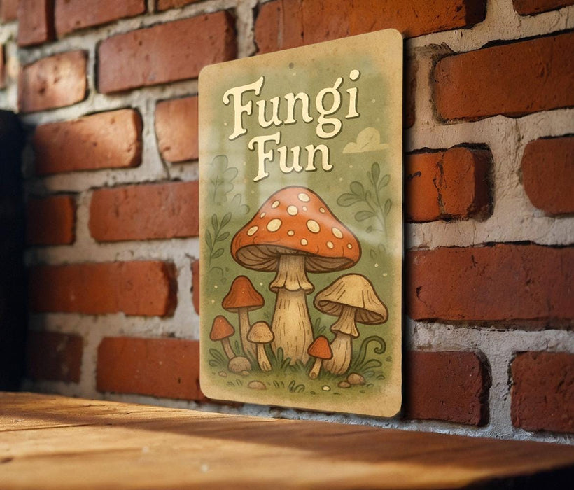 a picture of a book on a brick wall