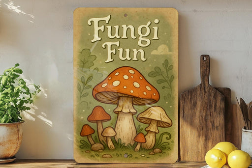 a picture of a picture of a mushroom on a shelf