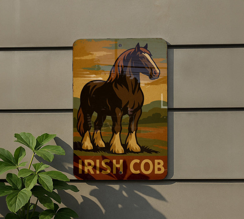 a picture of a horse on a wall