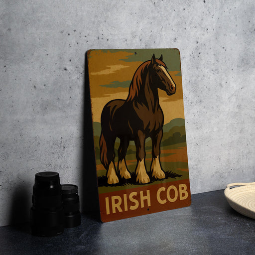 a picture of a horse on a wall