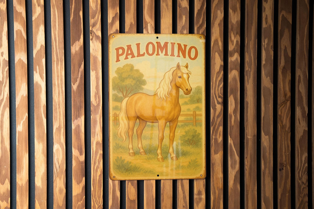 a picture of a horse on a wooden wall