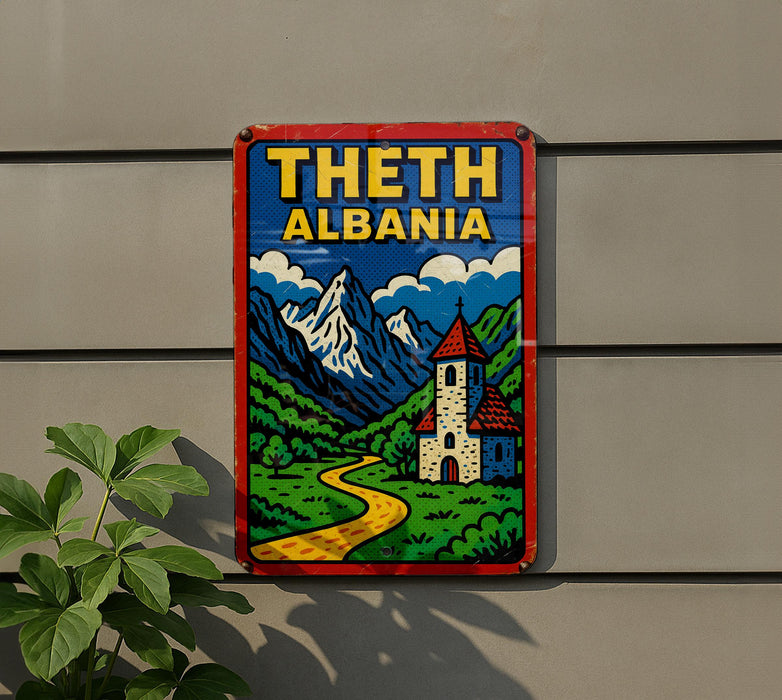there is a sign on the side of a building