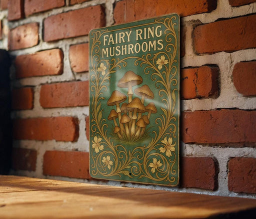 a close up of a sign on a brick wall